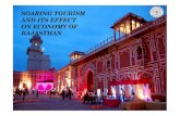 Relevance of tourism on economy of rajasthan