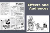 Effects and audiences lesson 2