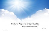 Module 5- Cultural Aspects of Spirituality