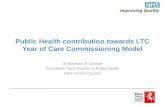 Public Health contribution towards LTC Year of Care Commissioning Model