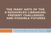 The Many hats of the electronic resources librarian