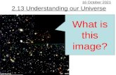 2.13 understanding our universe