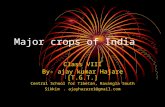 Major crops of india powerpoint presentation