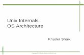 Unix Internals OS Architecture
