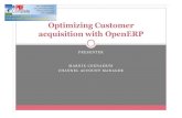 OpenERP -  Optimizing customer acquisition with OpenERP