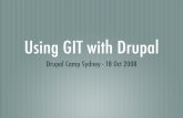 Using Git with Drupal