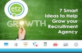 7 Smart Ideas to Grow Your Recruitment Agency