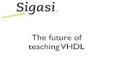 Future of teaching VHDL