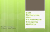 Seo optimizing your e commerce shopping website