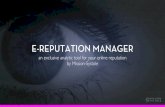 e-Reputation Manager (by Mission-Systole, Cross Media Communicators)