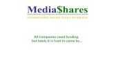 MediaShares' History of Crowdfunding
