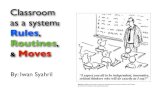 Classroom Rules & Routines, and Teacher Moves