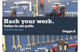 Hack your work. Toolbox for non-profits