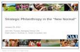 GuideStar Webinar (01/25/12) - Strategic Philanthropy in the "New Normal"