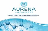 Aurena Laboratories | Bag-On-Valve: Superior Aerosol Technology