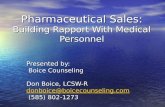 Pharmaceutical Sales