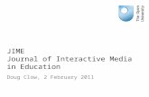 JIME Journal of Interactive Media in Education