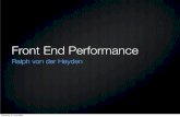 Front end performance (RailsWayCon 2009 short talk)
