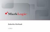 MarkLogic Jobvite Rollout 2012