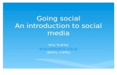Going Social - Introduction to social media - Arts Marketing Association