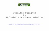 Websites designed by affordable business websites
