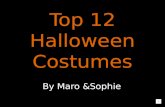 Top 12 halloween costumes