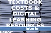 RETFII | Textbook Costs & Digital Learning Resources Committee | Interim Report