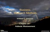 Research Methods William G. Zikmund, Ch14