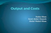 Output and costs (2)