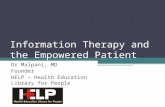 Information Therapy  and the Empowered Patient