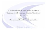 Administration and Performance Tuning with Server Studio ...