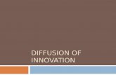 Diffusion of innovation