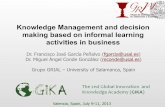 GIKA Conference - Valencia, Spain, Juy 2013