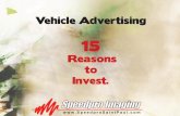 Vehicle Advertising - 15 Reasons to Invest