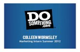 DoSomething.org Summer Internship by Colleen
