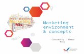 Marketing enviroment & concept lecture no.1