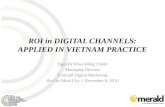 ROI in Digital Channels: Applied in Vietnam Practice
