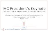 IHC Presentation for du Customer Advisory Board  - March 2013