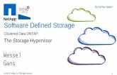 Proact SYNC 2013 Breakout session - NetApp Clustered DataONTAP, dé storage hypervisor
