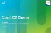 PROACT SYNC 2013 - Breakout - Cisco UCS Director Live Demo