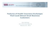 Features of Health Insurance Exchanges That Could Attract Small Business Customers