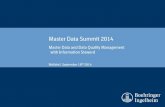 Master Data Summit 2014: Datenqualitätsmanagement mit SAP Information Steward