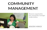 Community Management, een kennismaking
