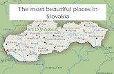 The most beautiful places in slovakia