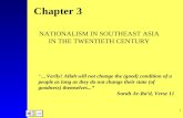 Chapter 3 (Nationalism In S.E Asia In The 20th Century)