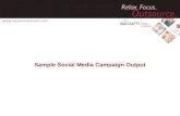 Aicom Sample Social Media Campaign Output