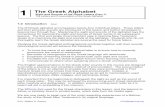 Learn greek (1 of 7) - The greek alphabet, part I