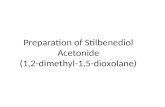 Preparation of Stilbenediol Acetonide