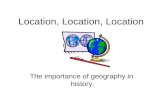 Importance Of Geography - Section 2, Vol. 1