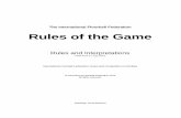 IFF Floorball Rules of the Game, Edition 2010